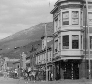historic view of Nelson's Baker Street circa 1899
