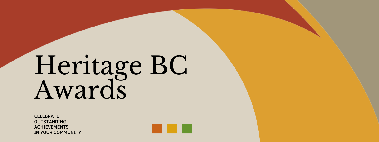 Heritage BC Awards Banner