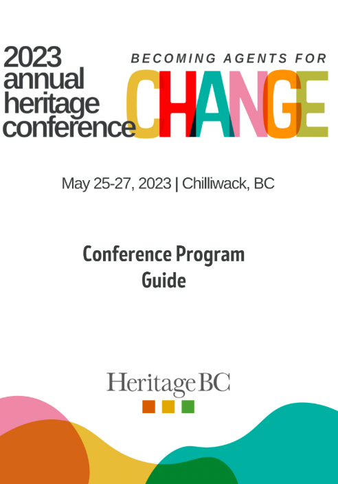 Heritage BC Conference Program 2023